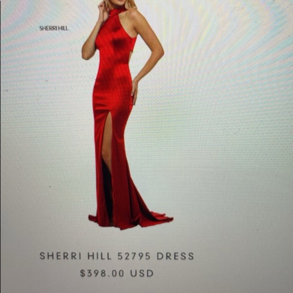 Gorgeous Sherri Hill prom dress. Worn once in perfect condition. Size 0